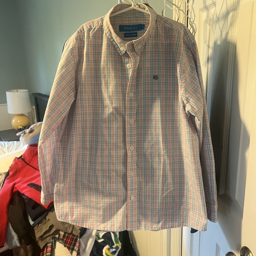 Kids Pastel Plaid Button Down Shirt